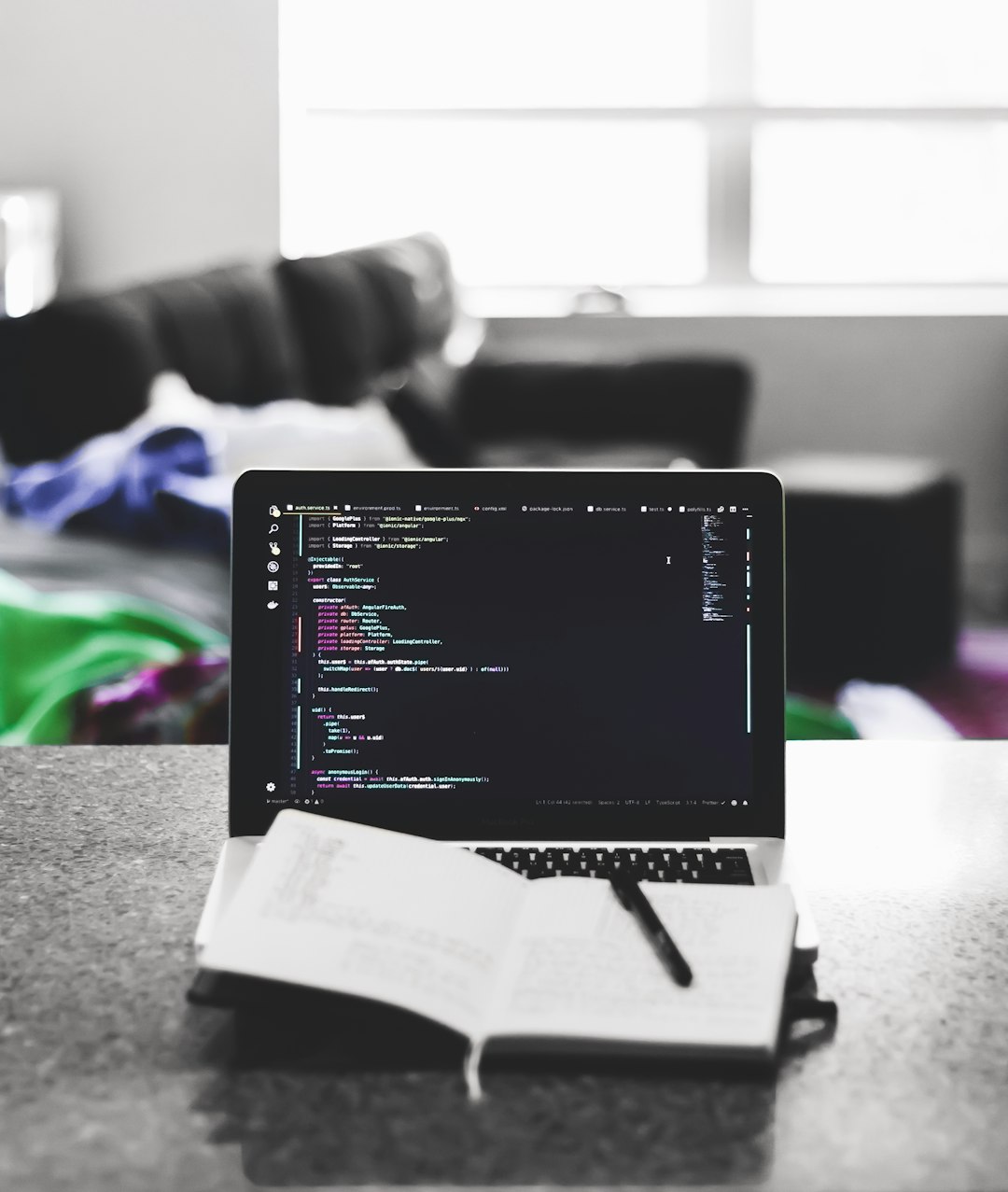 This Friday I was finishing up some code for a client project. This is a progressive web app/ios app/android app all-in-one using Ionic Cordova, Firebase/Firestore, and Angular. I absolutely love this setup as it enables you to write code essentially once and build/deploy on any device very easily. The code in the image is Typescript!